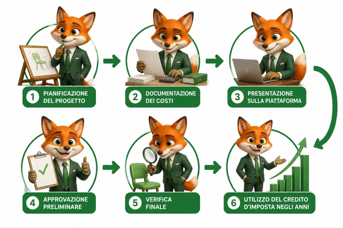 Design tax credit workflow