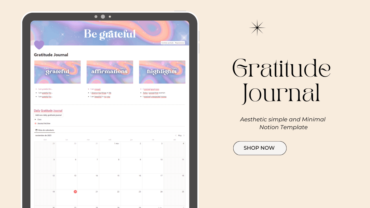 Best 10+ Notion Daily Journal Templates