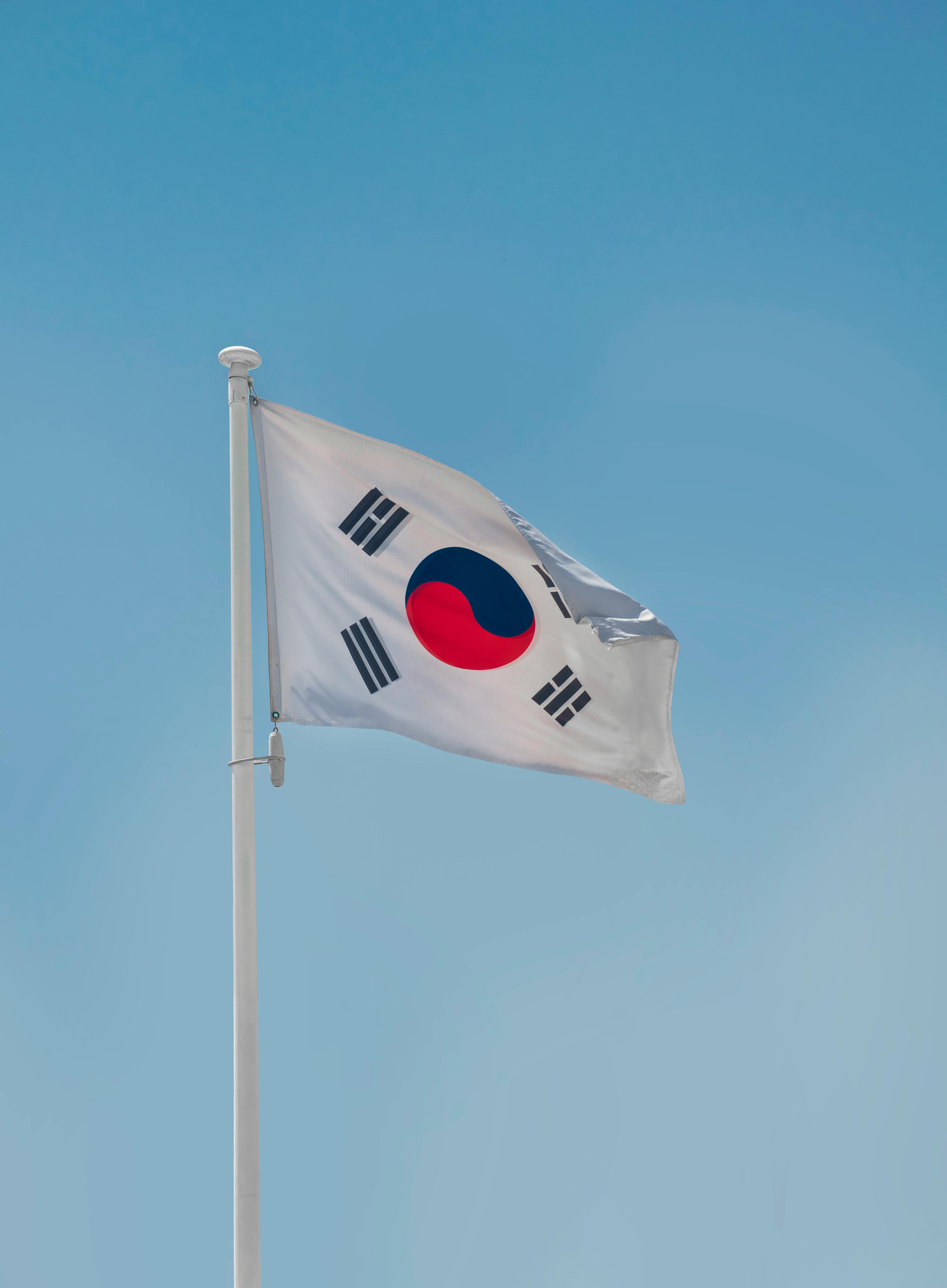 A photo of the Korean Flag