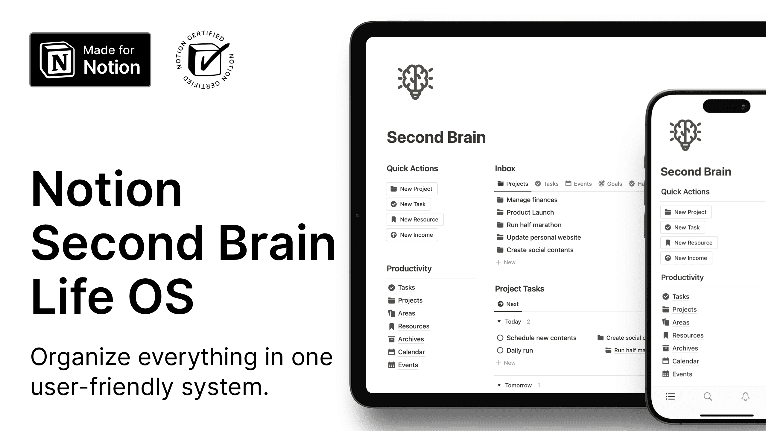 10+ Best Notion Second Brain Templates for 2024