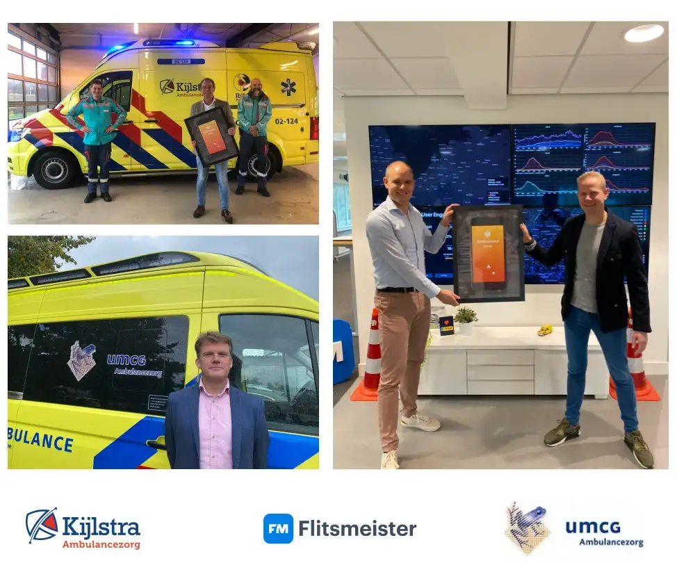 Flitsmeister waarschuwt voor ambulances