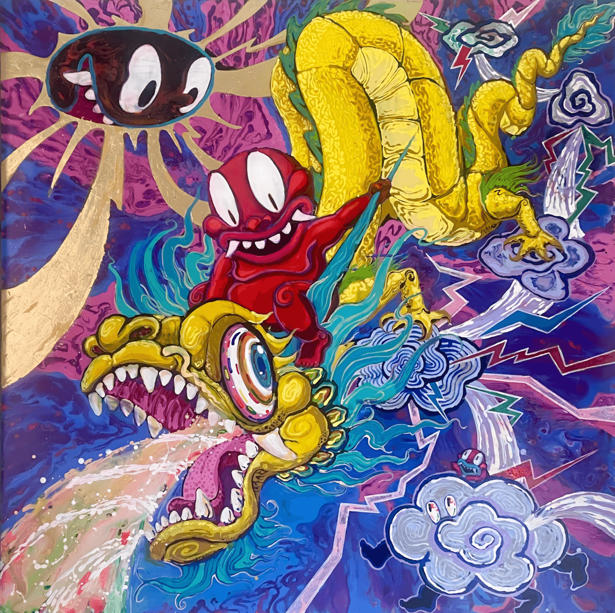 premium art poster and canvas prints, with originals available, from QART , of the artwork " Untitled "
