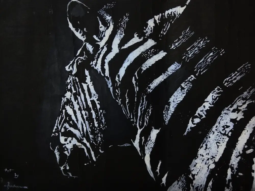 zebra art