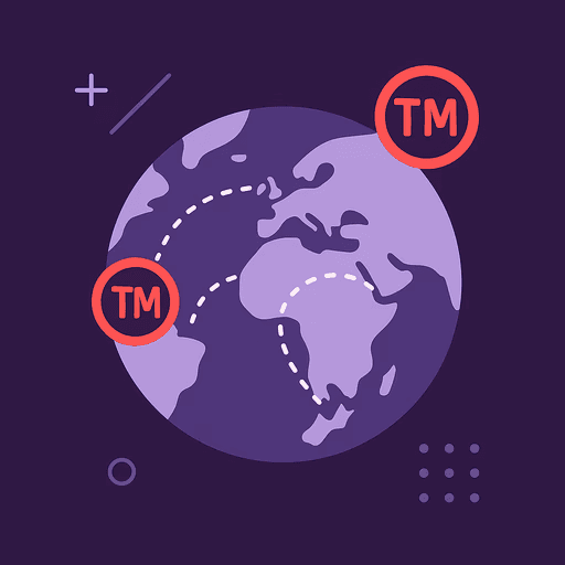 Flat digital illustration using Plummark’s brand palette: rich purple background (#af7cf5 and #4c124f), coral-red highlights (#fa707f), and lavender details (#f3f0ff). An open door symbolises new opportunities, with minimal icons around it: a shield with tick, shopping cart, upward arrows, and documents. Clean, geometric, text-free design consistent with Plummark blog imagery.