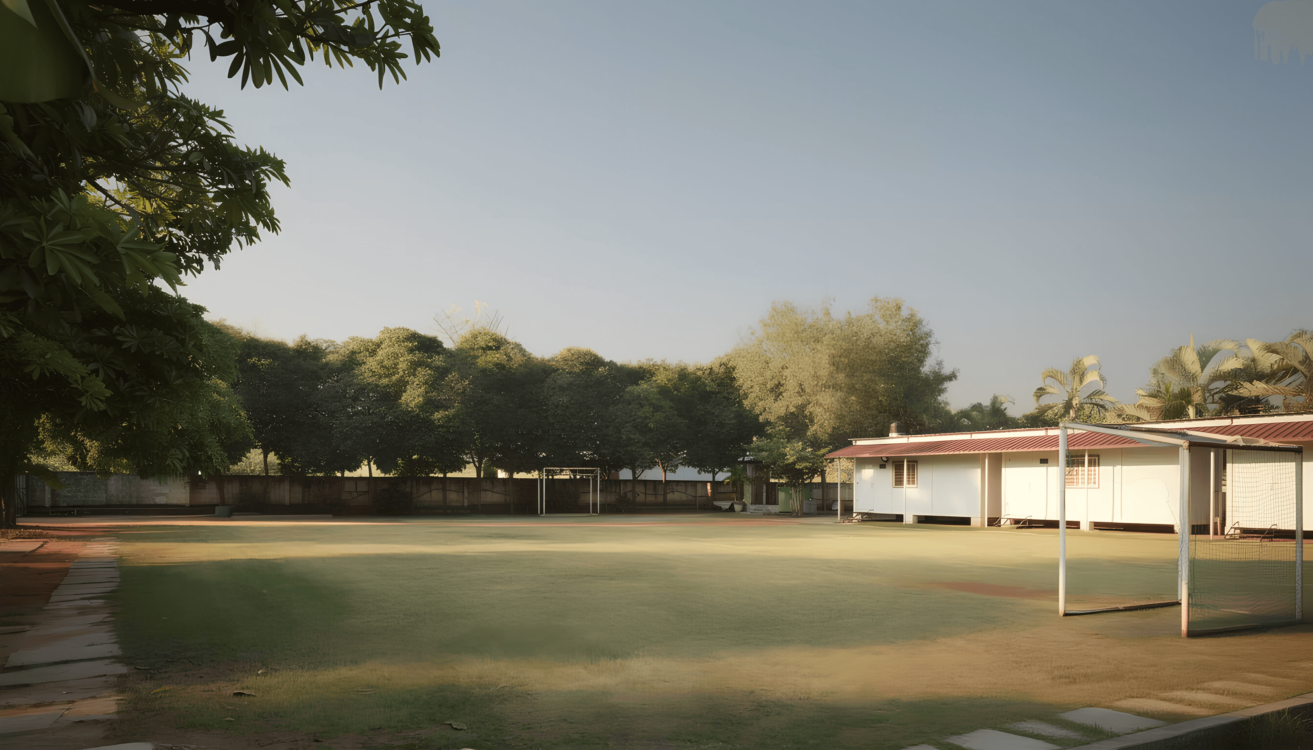 open space living room