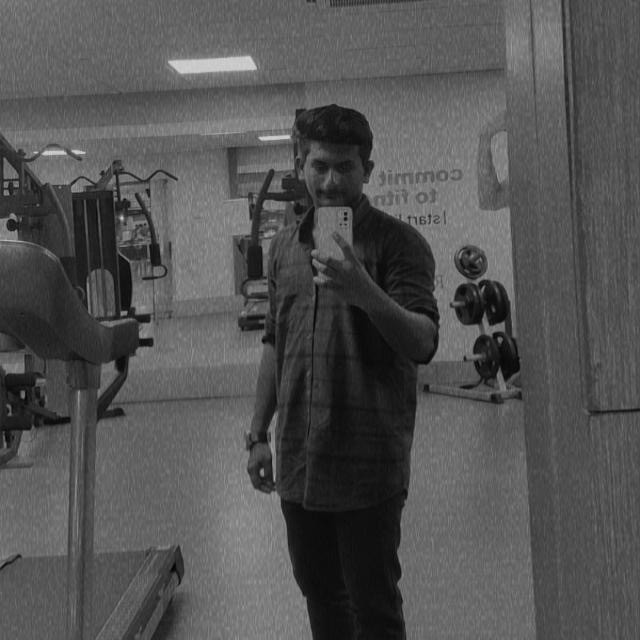 Portrait of portfolio creator – front view