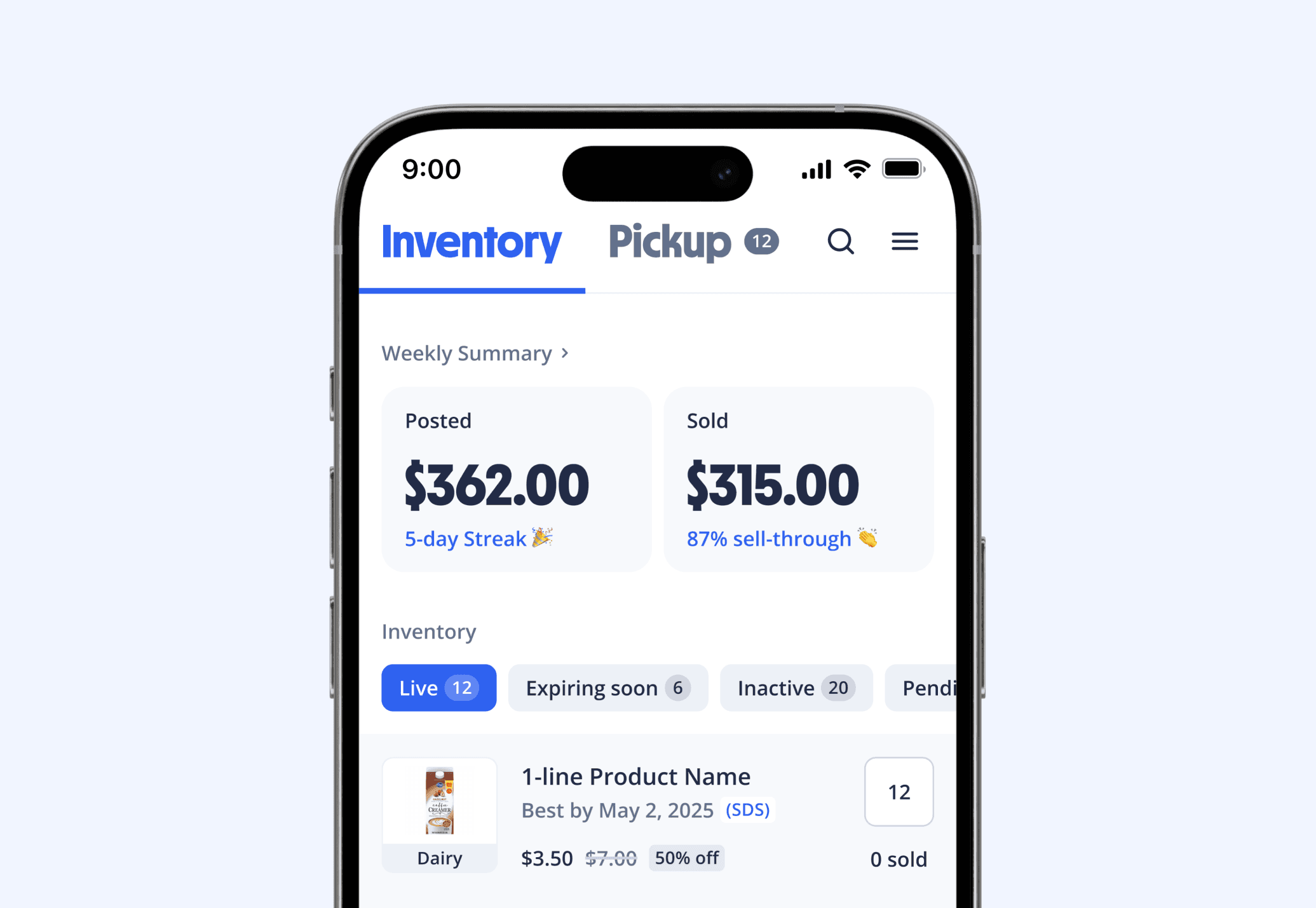 A swirling pink and gray planet in space