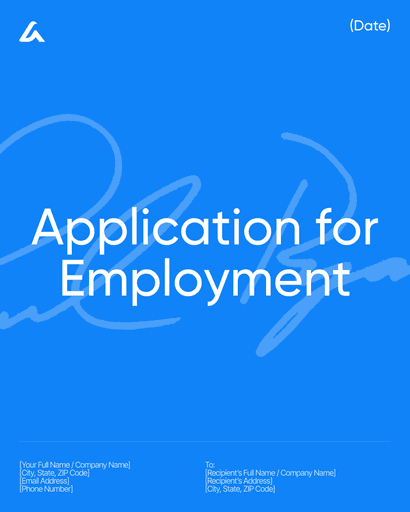Application for Employment