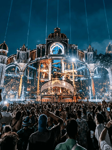 Girl is holding a flower