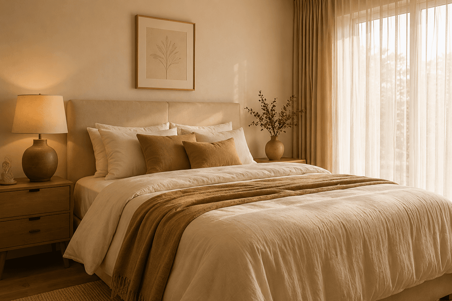 Project showcase image featuring a modern, refined interior.
