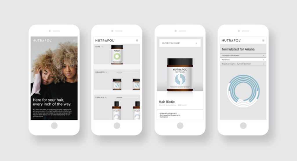 Nutrafol Work Sample