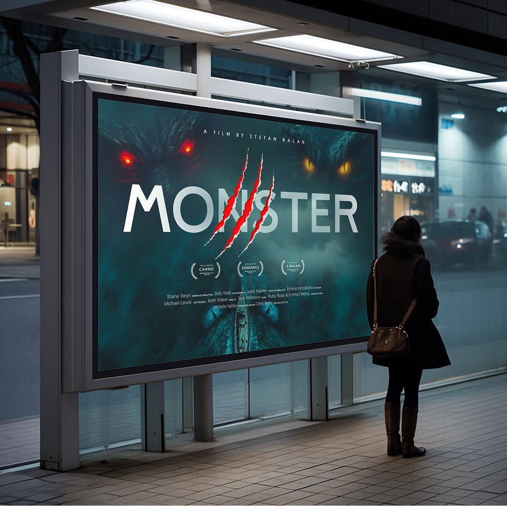 Monster 2 billboard