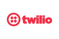 Twilio SMS and voice communications logo