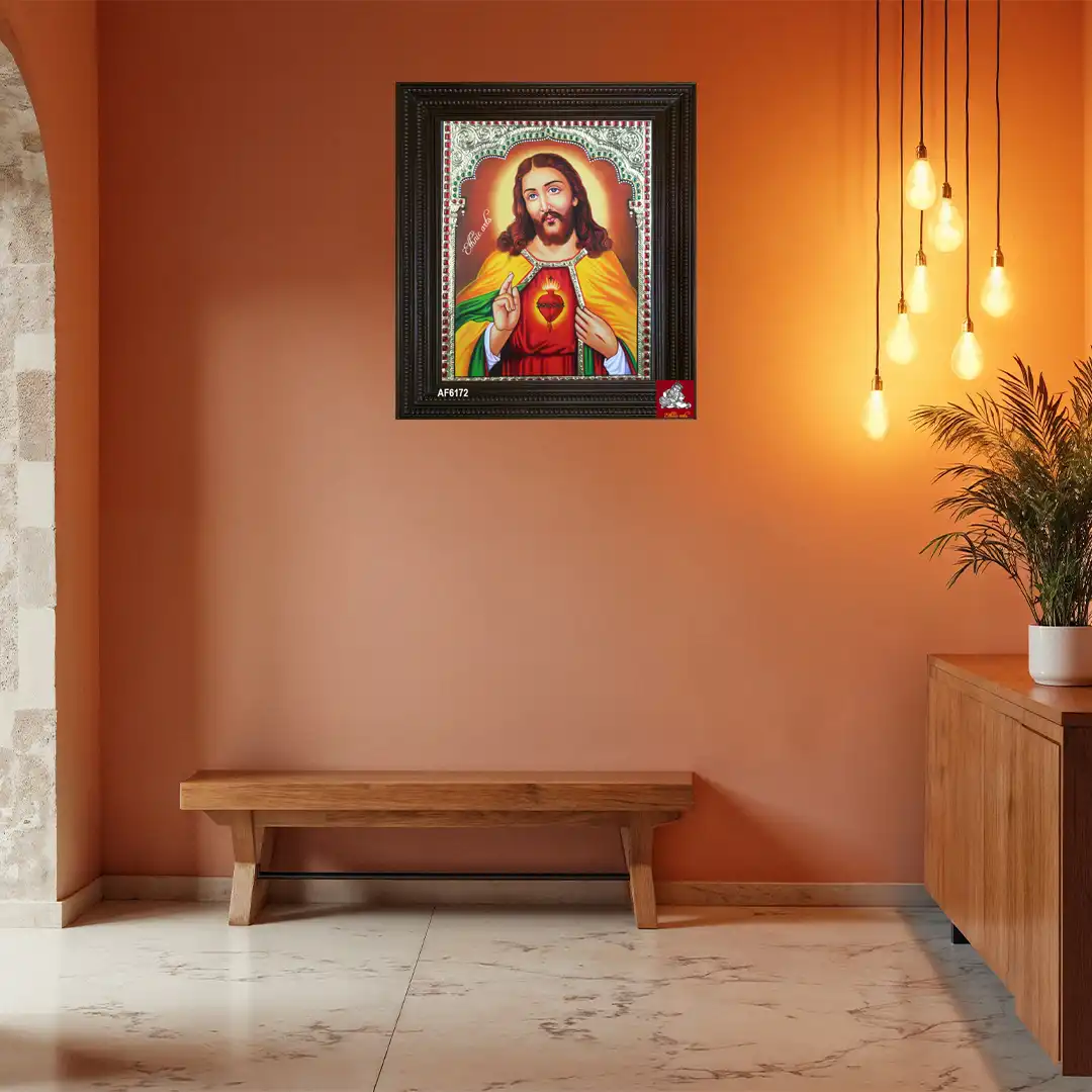 Jesus Christ Tanjore Painting