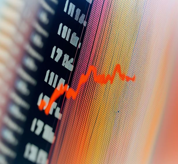 A stock graph