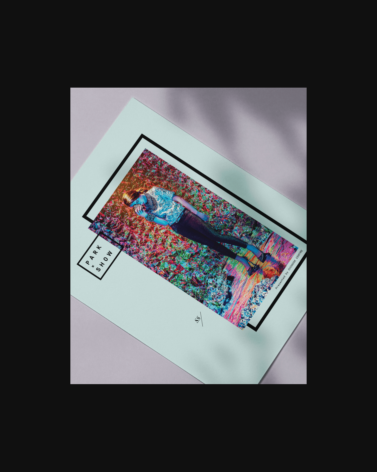 Streetside billboard with flyposters of the Batch.Works brand and illustrations