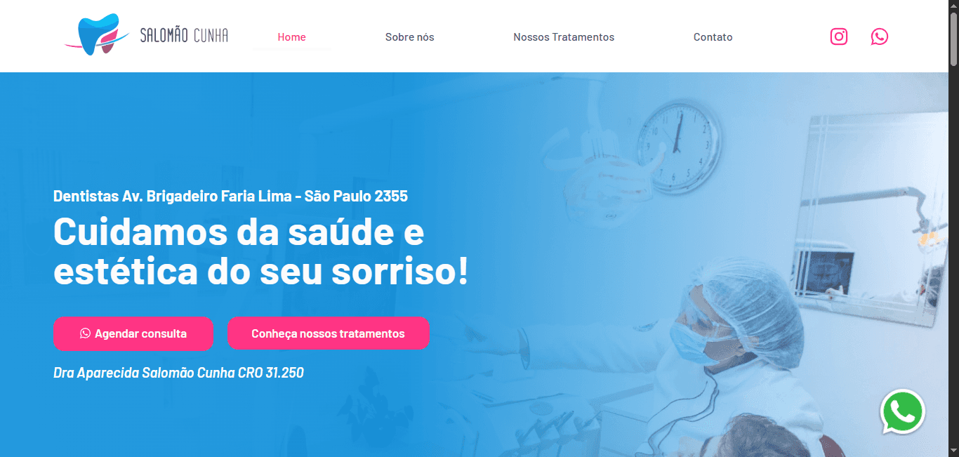 Site de clínica