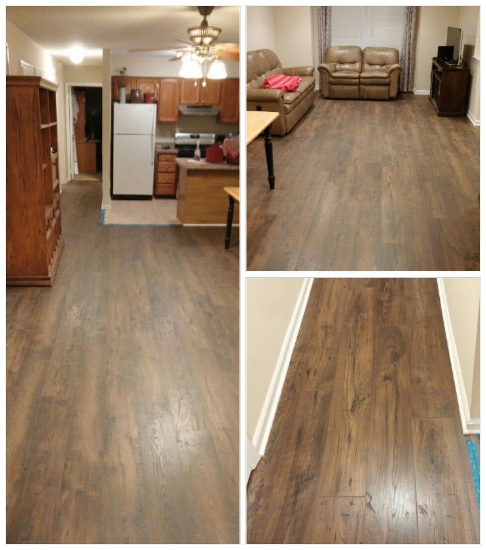 Detailed flooring installation by Carpet Castle