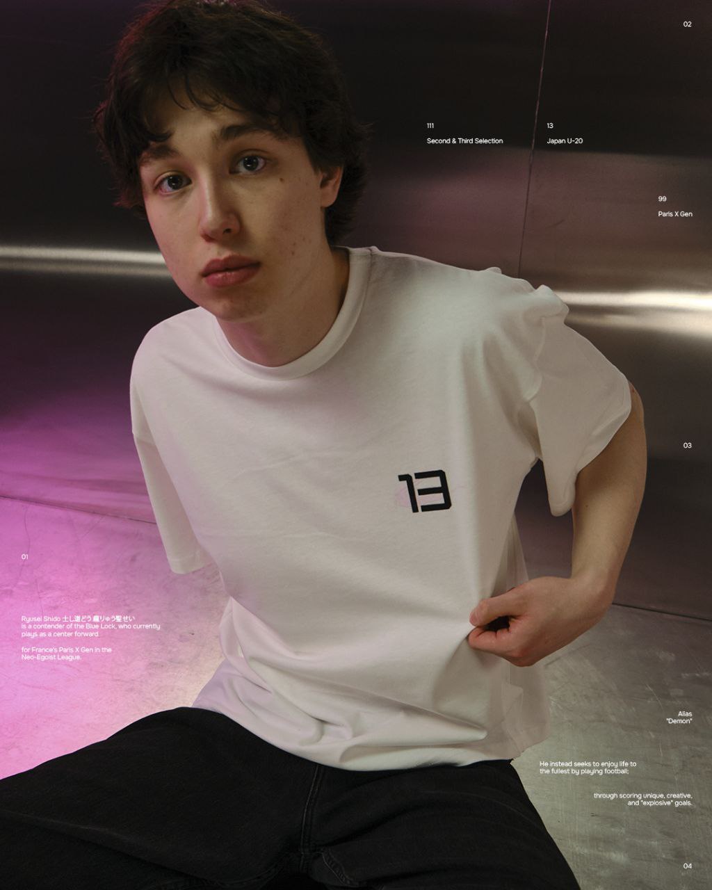Dragon Instinct / Shidou Ryusei Inspired Oversized Tee