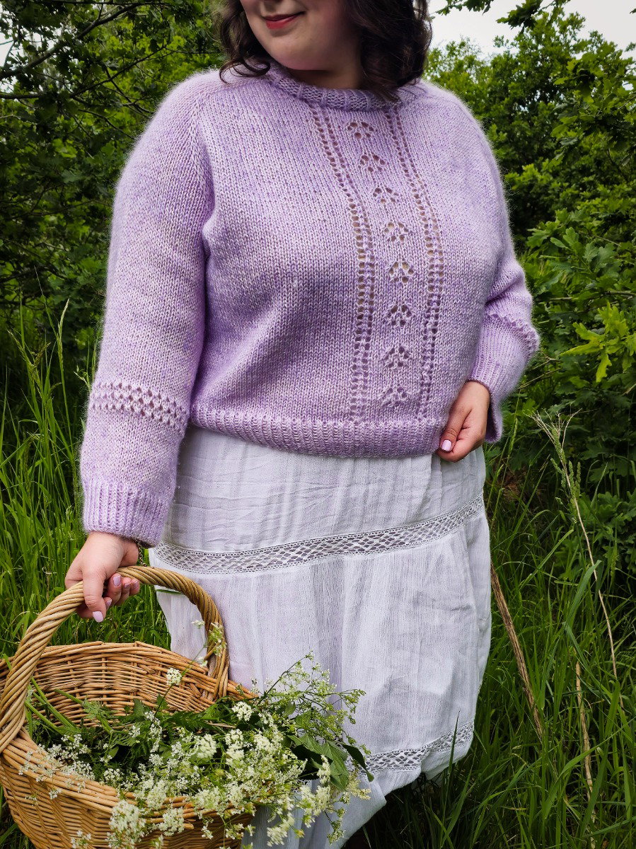 Paulina Sweater knitting pattern, photo 3