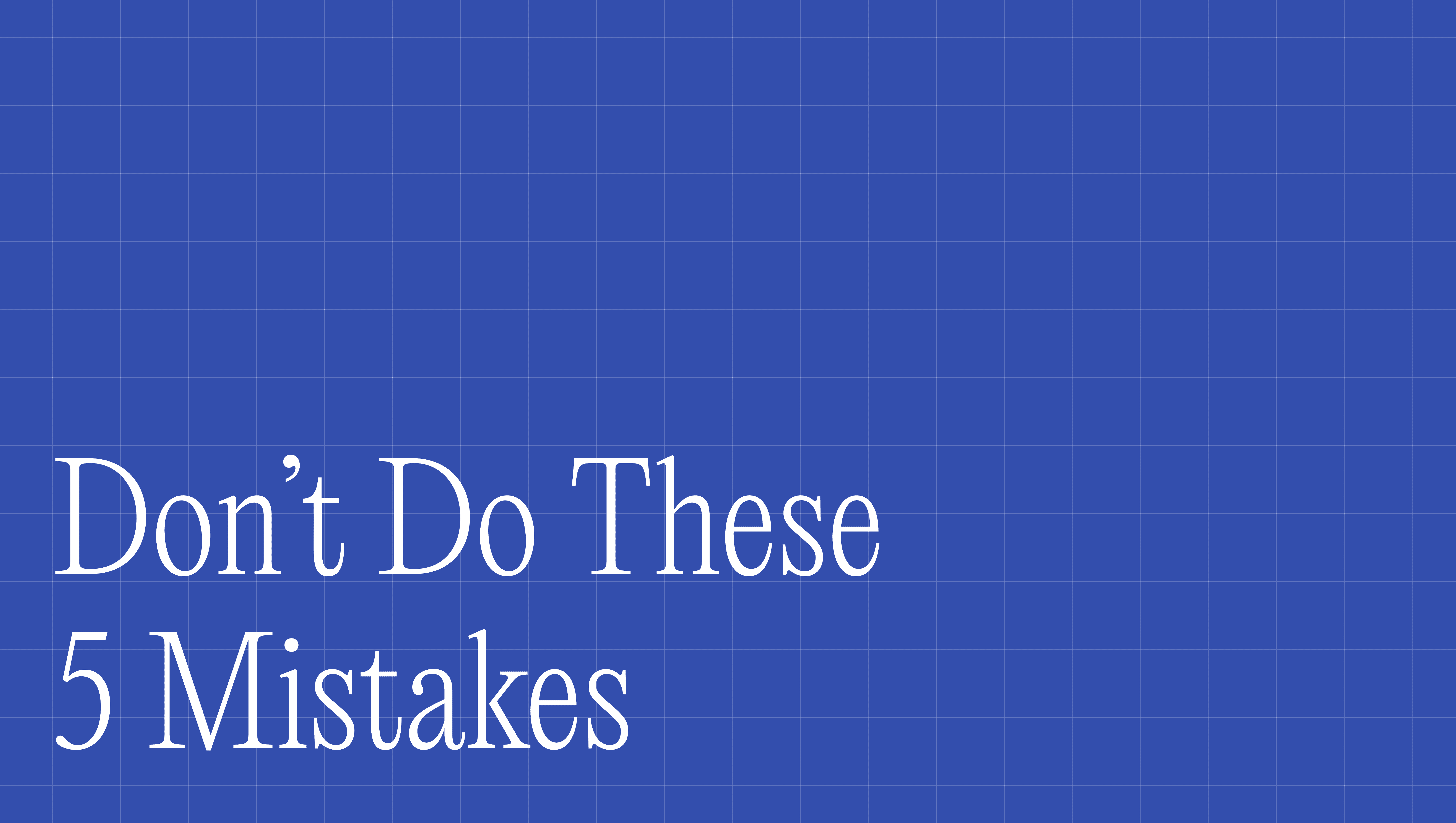 5 Luxury Travel Website Mistakes (and How to Fix Them)