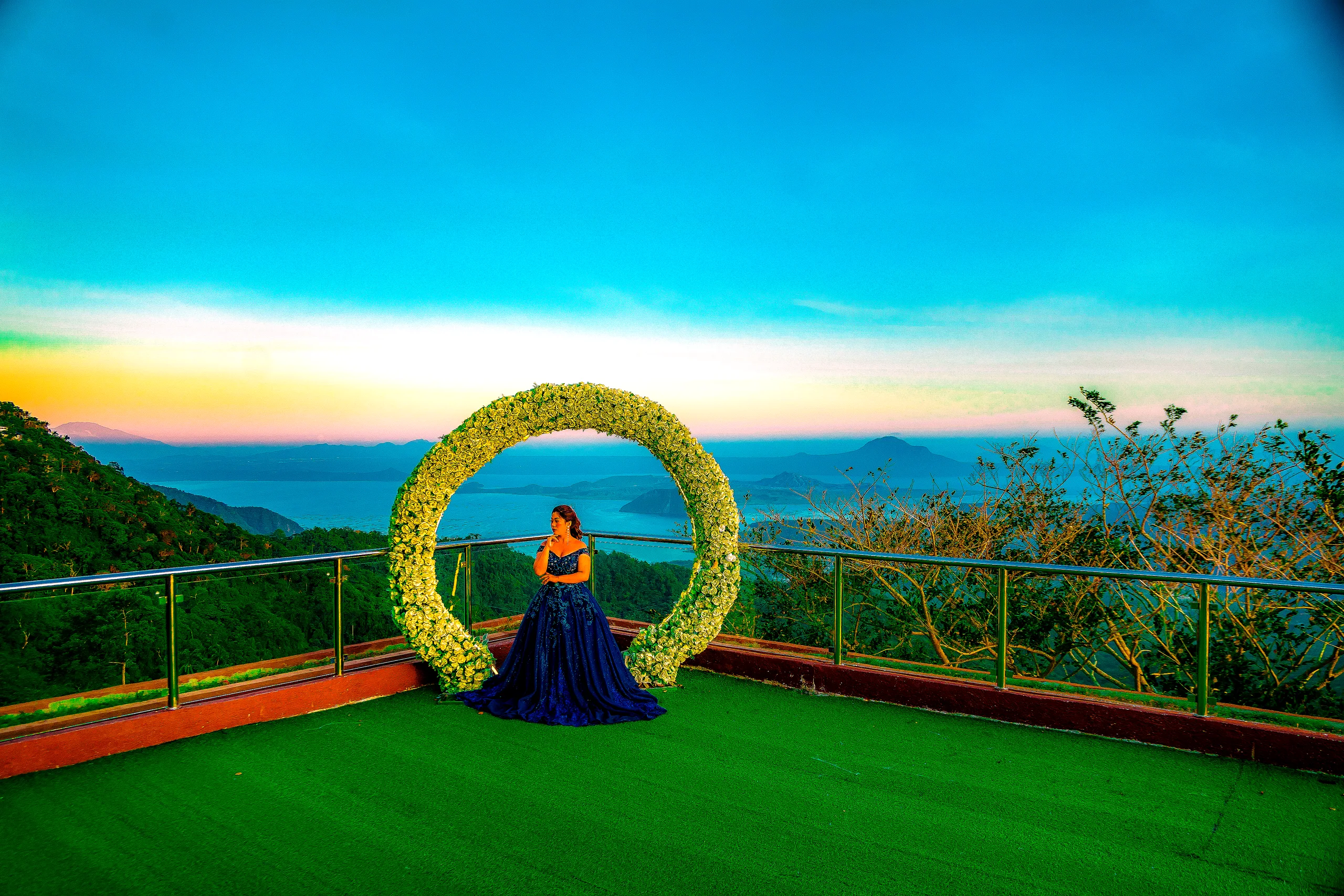 Circular Arch — real celebration at Lazuri Tagaytay