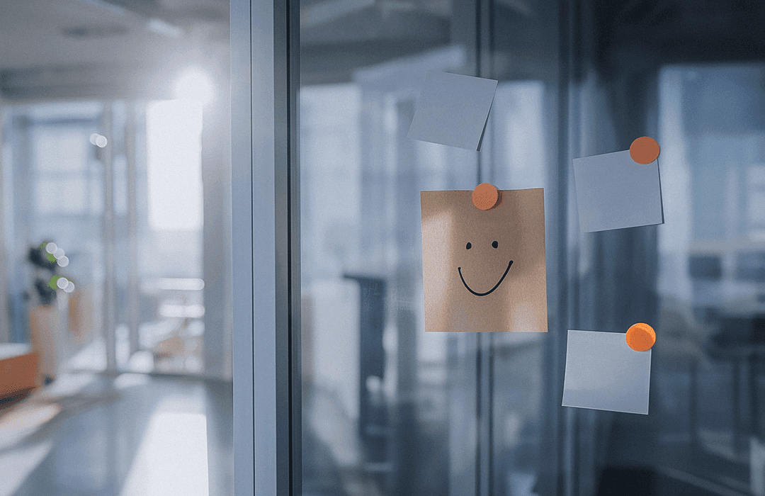 Post-it representando o roi positivo em legal operations.