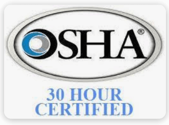 Osha 30 Hours Certified