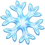 Snowflake emoji
