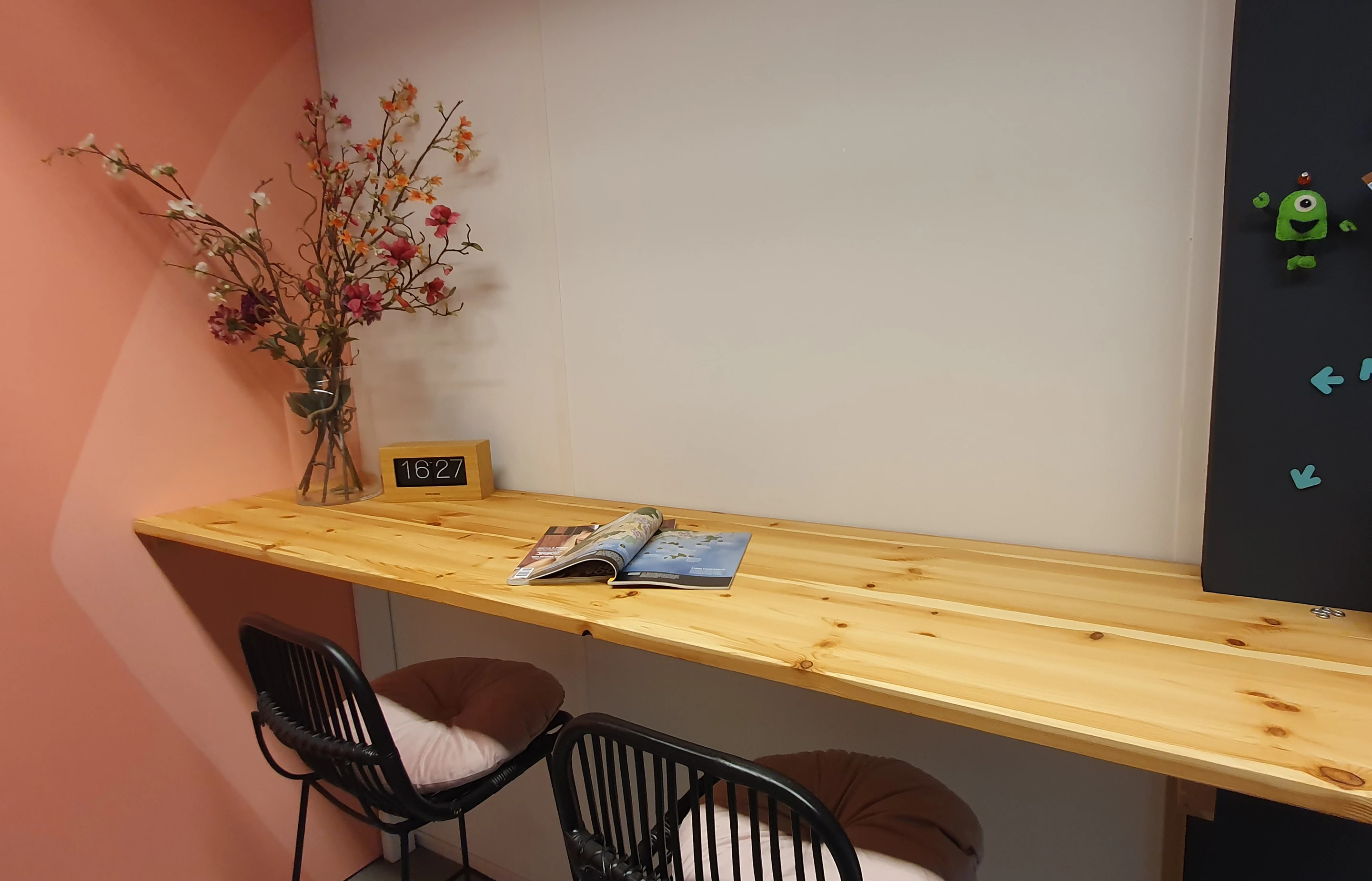 Impressie van de UXkids onderzoeksruimte