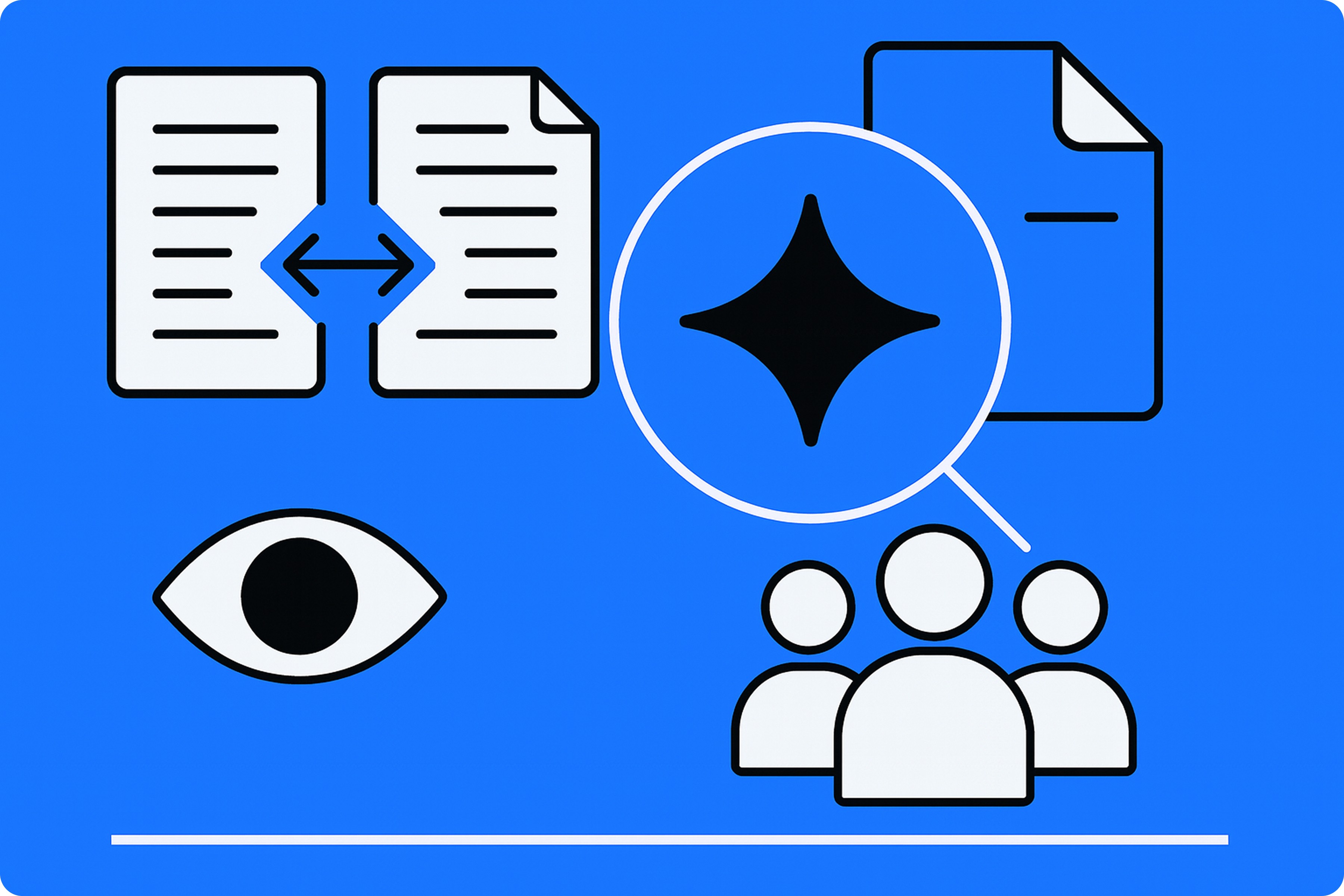  Side-by-side UI comparison showing WCAG 2.2 and WCAG 3.0 compliance highlights for designers
