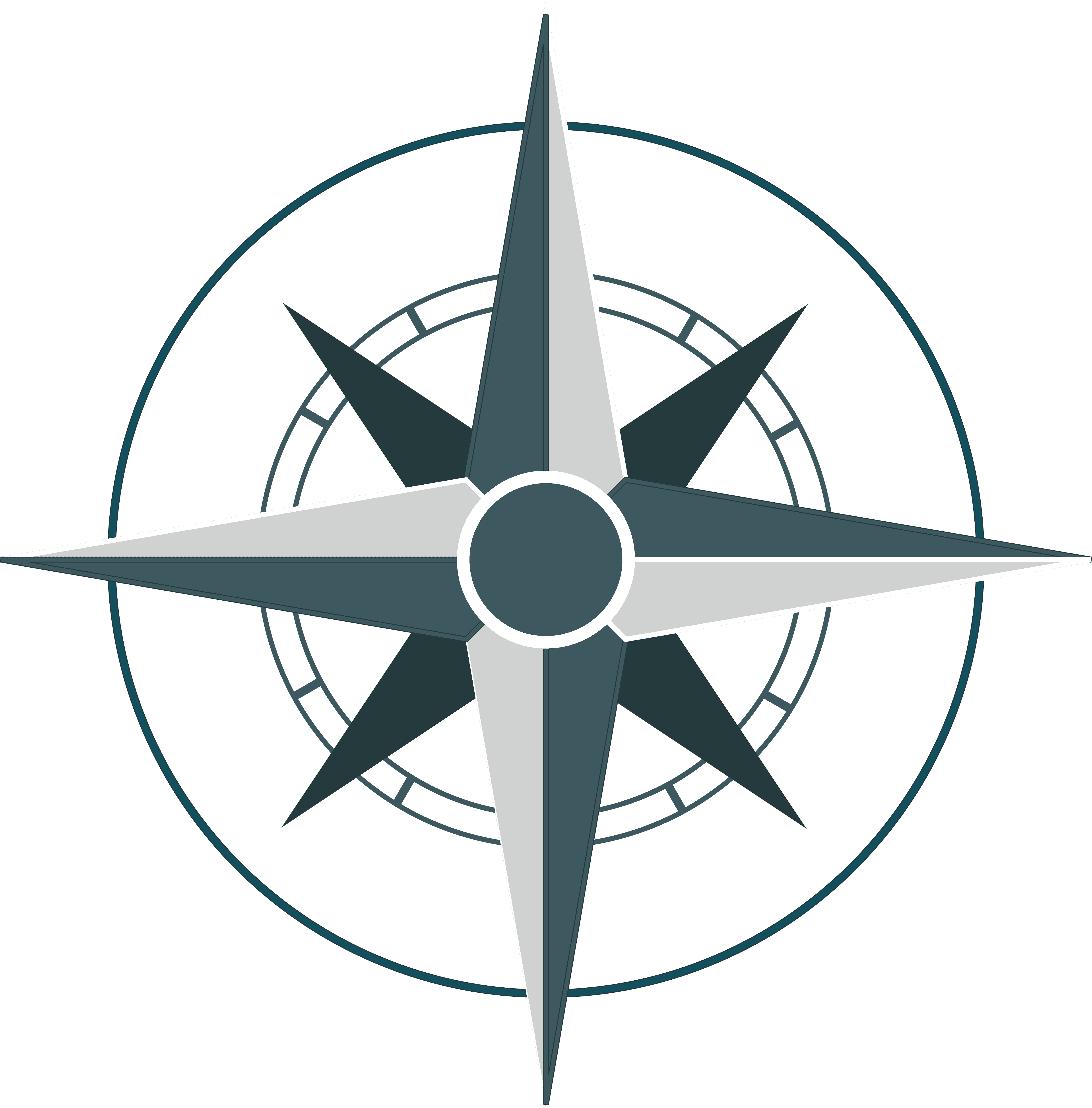 Abstract metalic shape