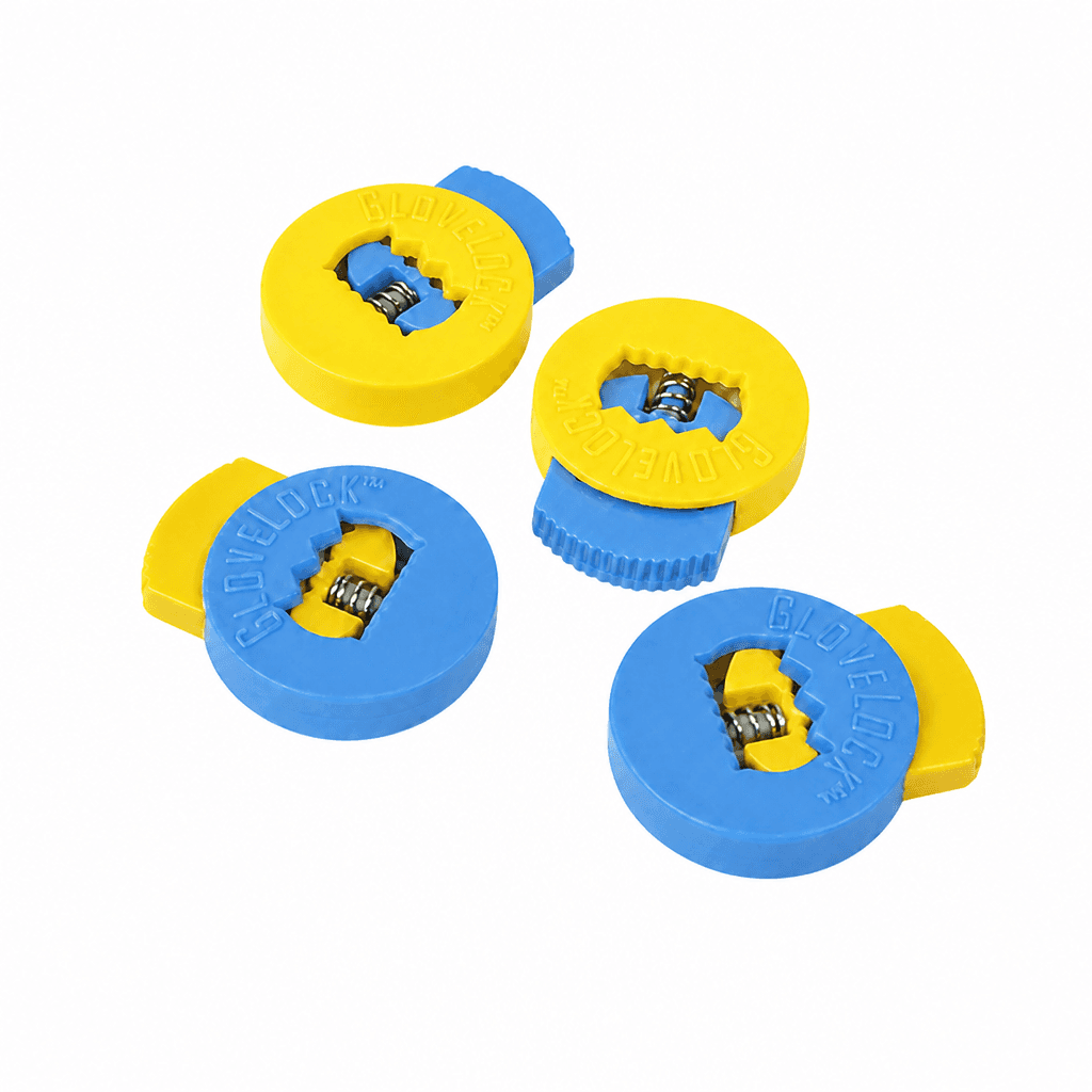 Glovelock - Columbia Blue/Highlighter Yellow