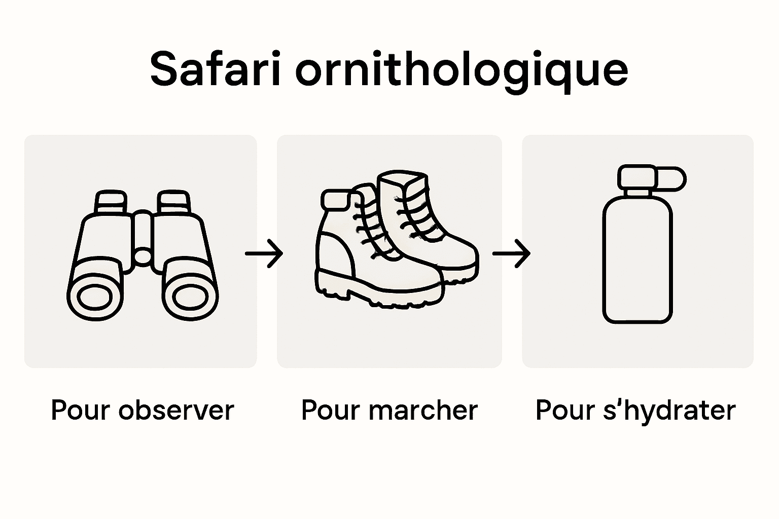 Les indispensables pour l’observation des oiseaux en safari : l’infographie à ne pas manquer