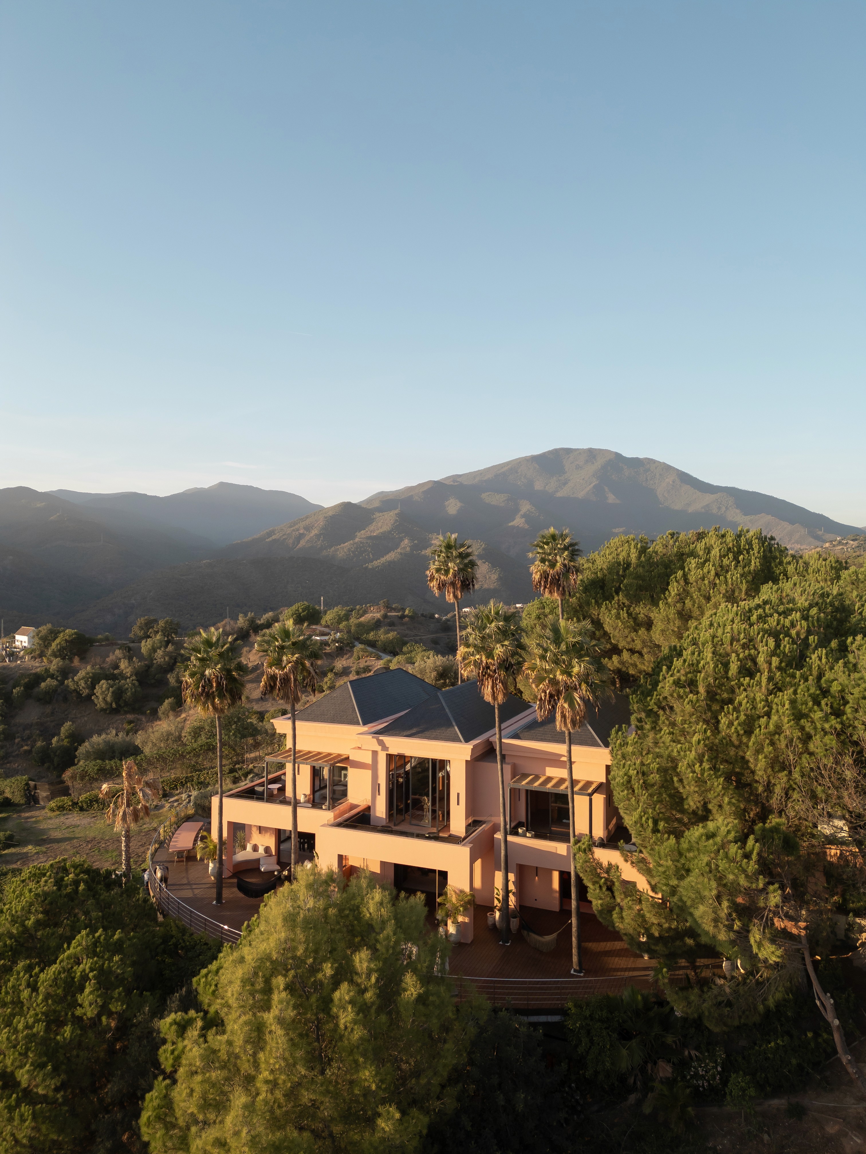 Casa Náyade exterior in Istán near Marbella — luxury villa renovation by Ghara Construction