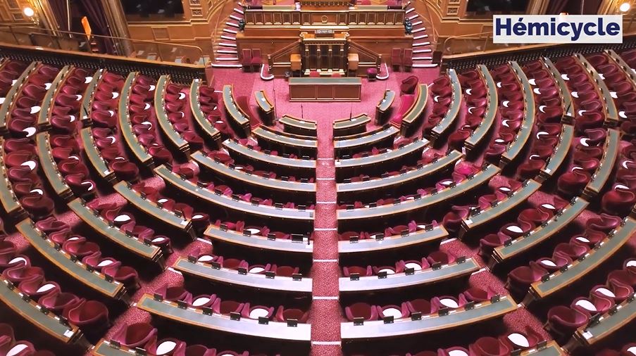 Hémicycle du Sénat français