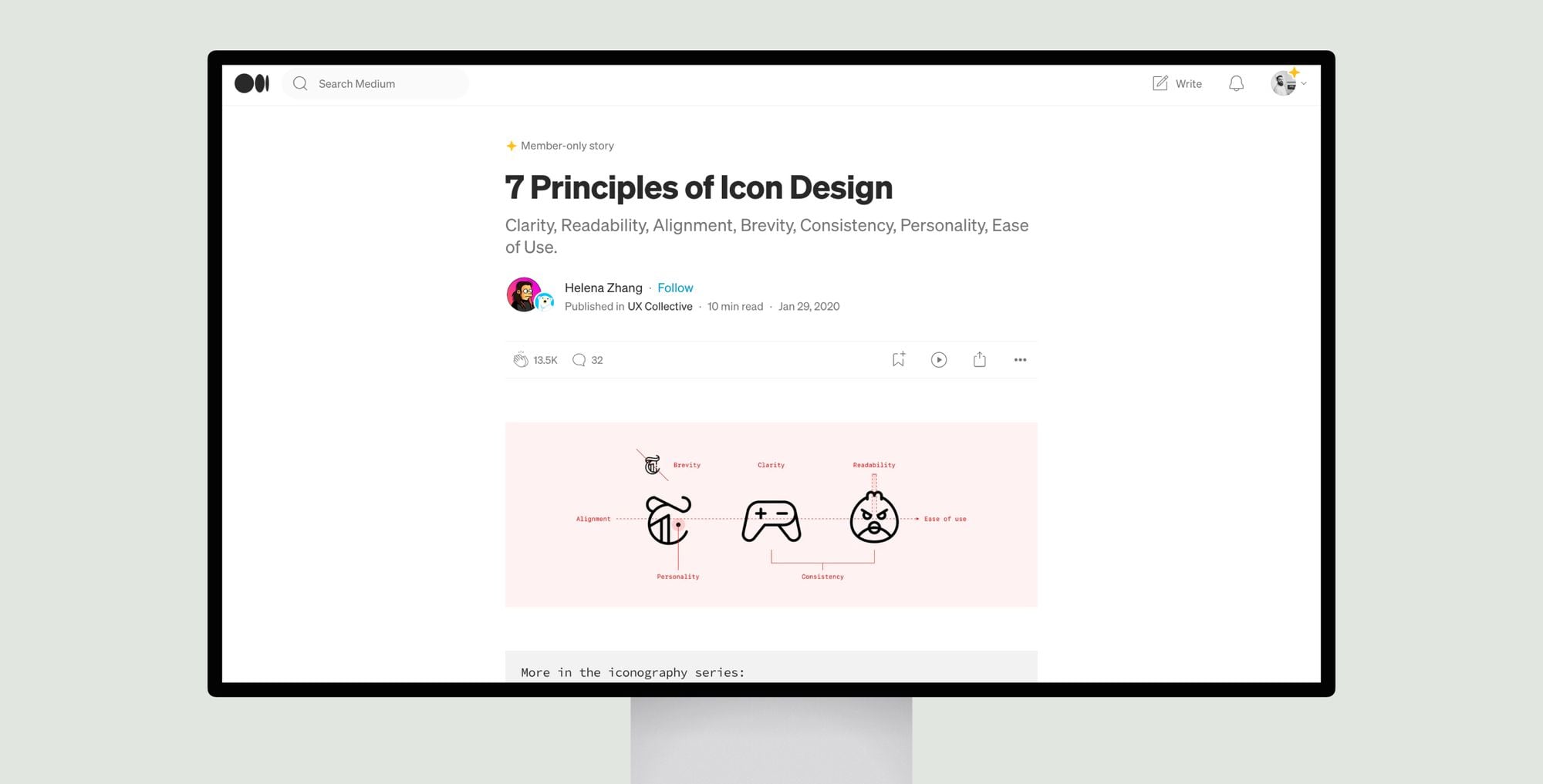 7 Principles Of Icon Design - Fountn - Product Design Resources