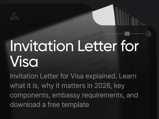 Invitation Letter for Visa