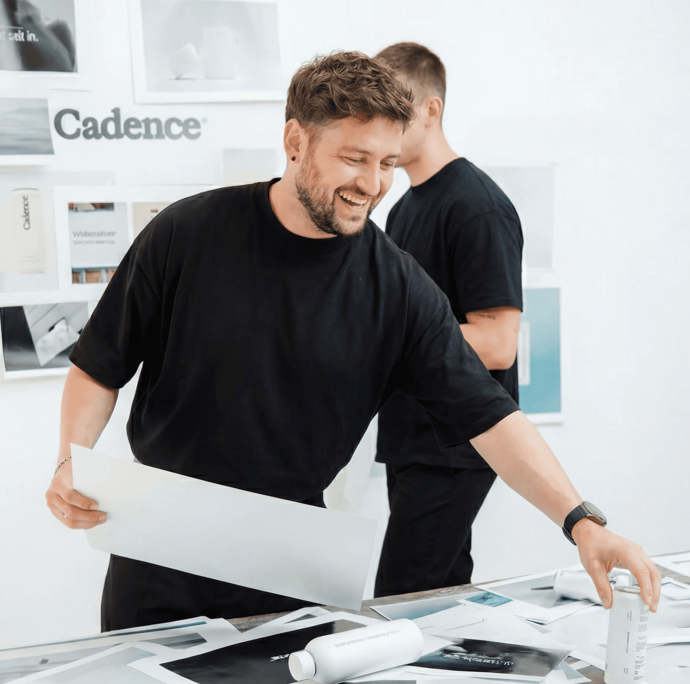 Der Erlediger Nick Fässler mit Freude bei der Arbeit.