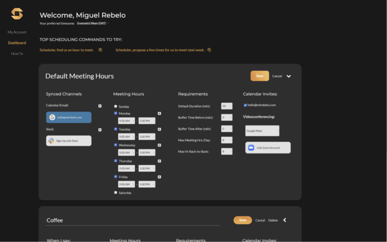 Scheduler AI