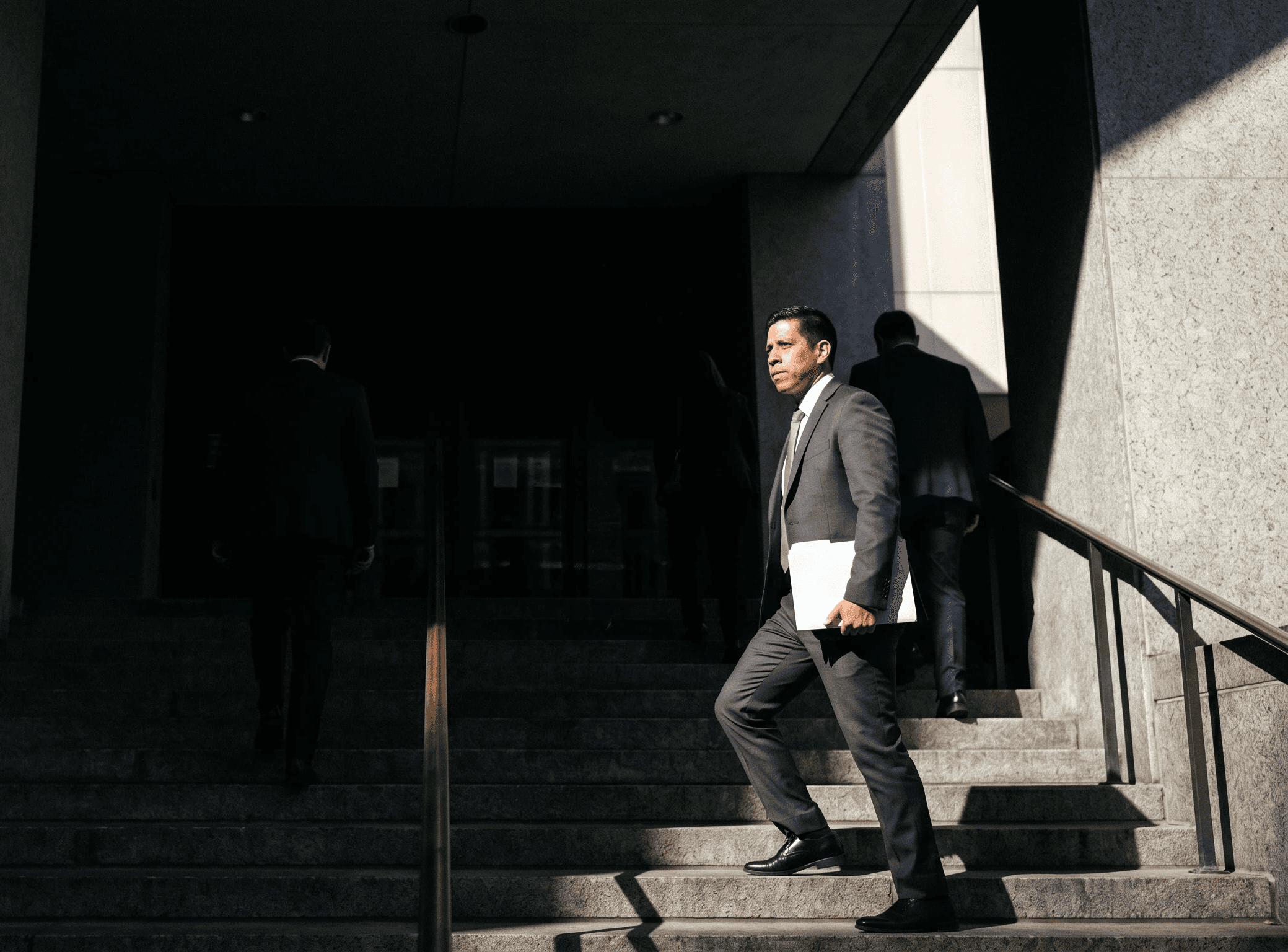 Attorney reviewing JWHope legal referral process for substance use disorder clinical support