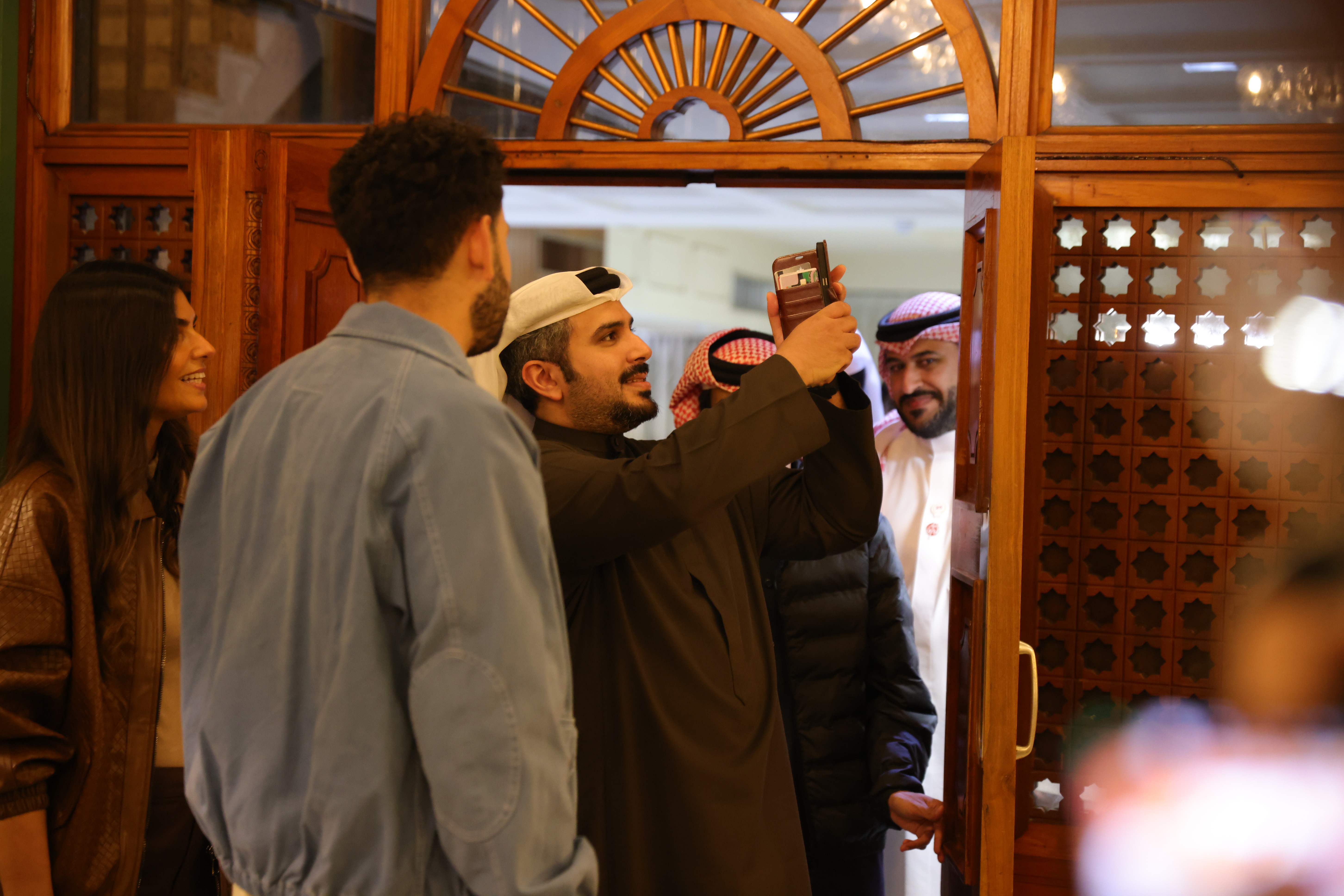 Shaikh Mohammed bin Salman Al Khalifa visiting Manama Retro