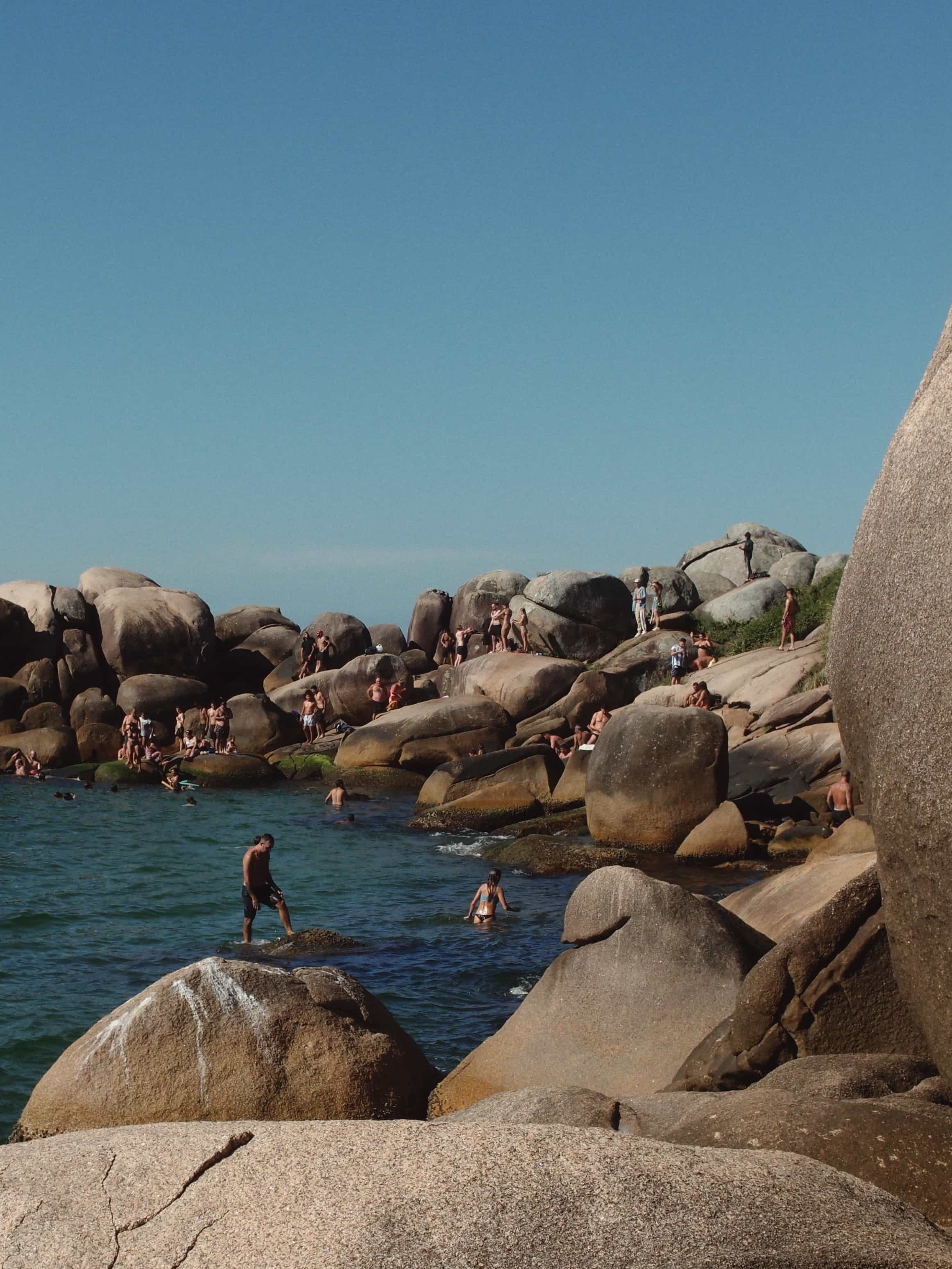 Piscine naturelle à Florianopolis