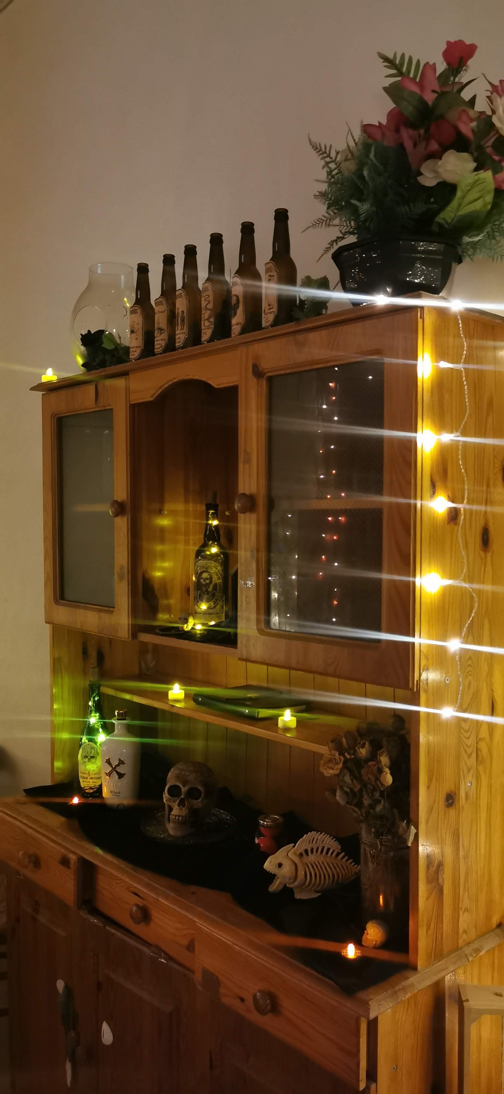 décoration meuble halloween