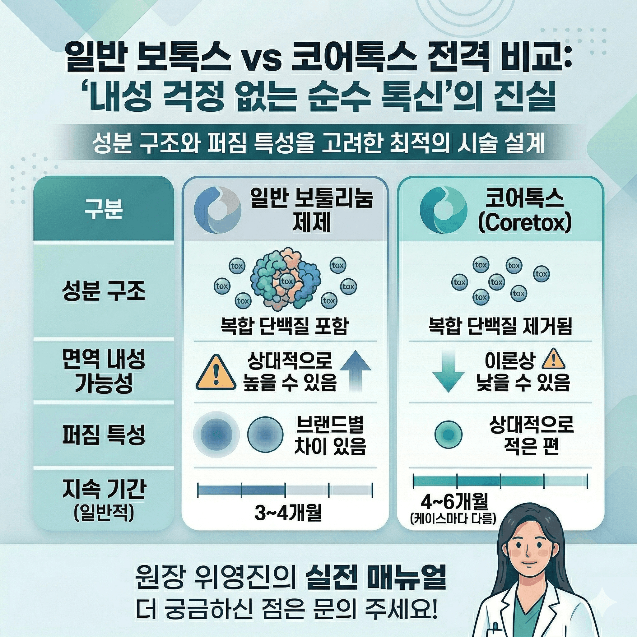 코어톡스 효과 극대화하는 법: 제품보다 중요한 건 '희석 농도'와 '주입 깊이'