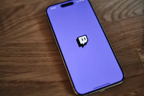 Twitch icon on smartphone screen