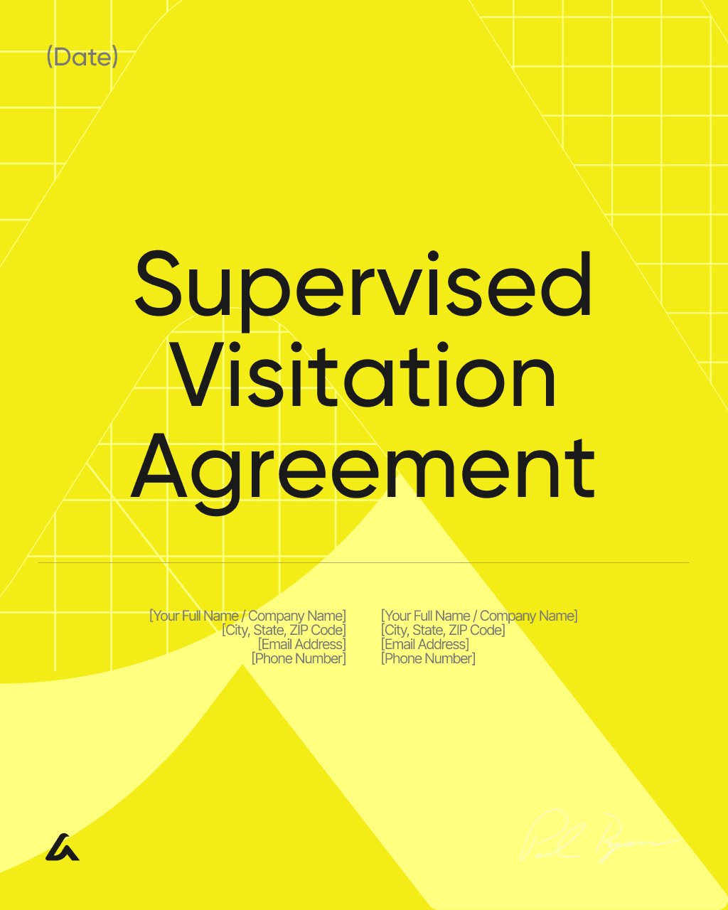 Supervised Visitation Agreement