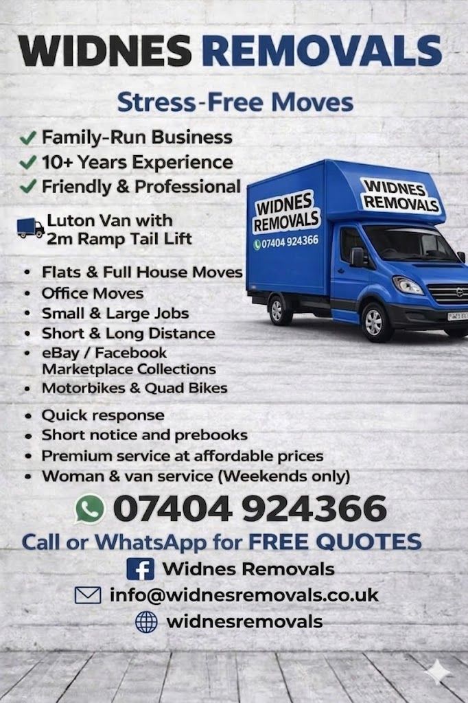 Widnes Removals driver profile photo
