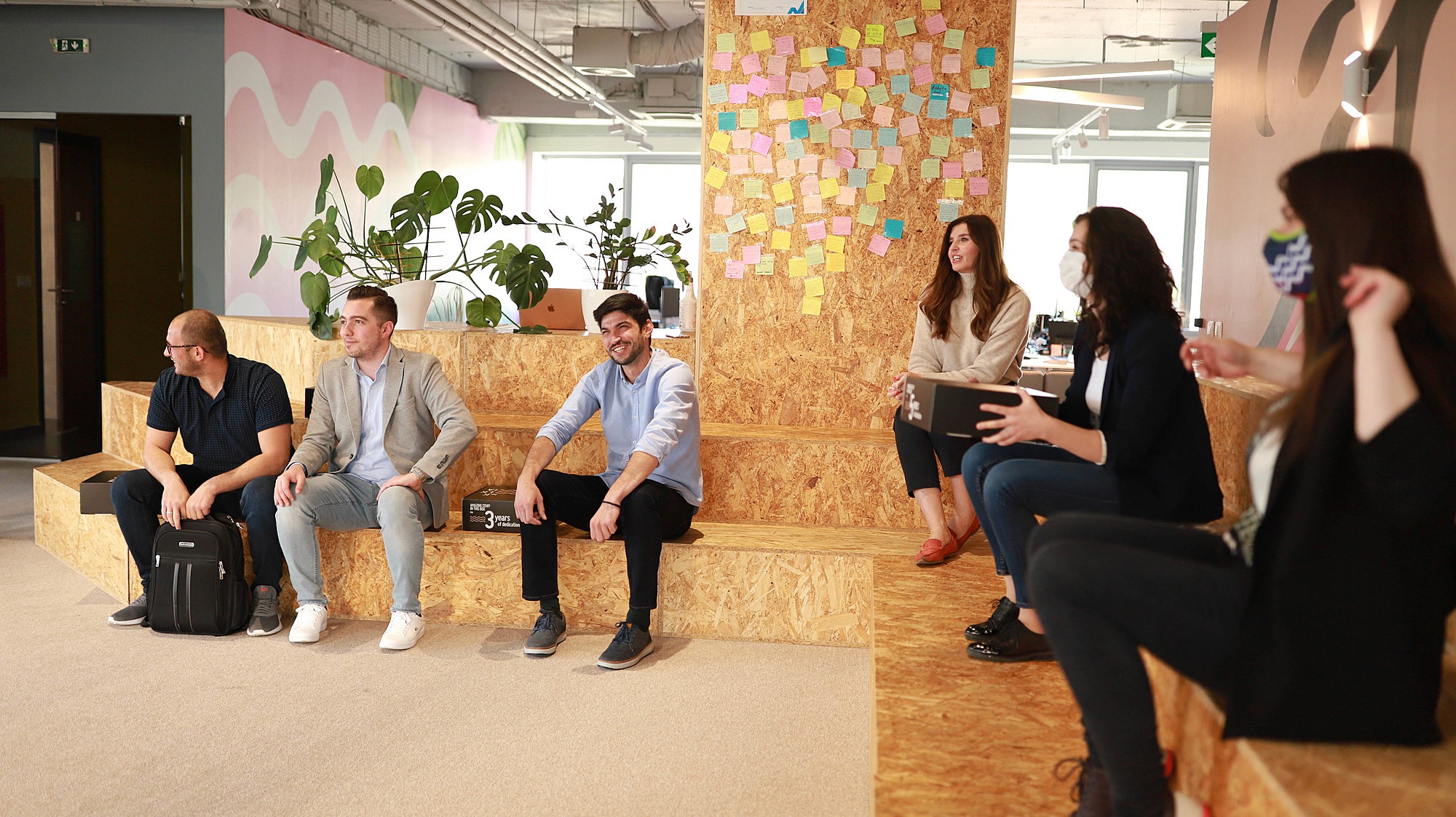 Klika Service Awards ceremony recognizing employee milestones in Sarajevo