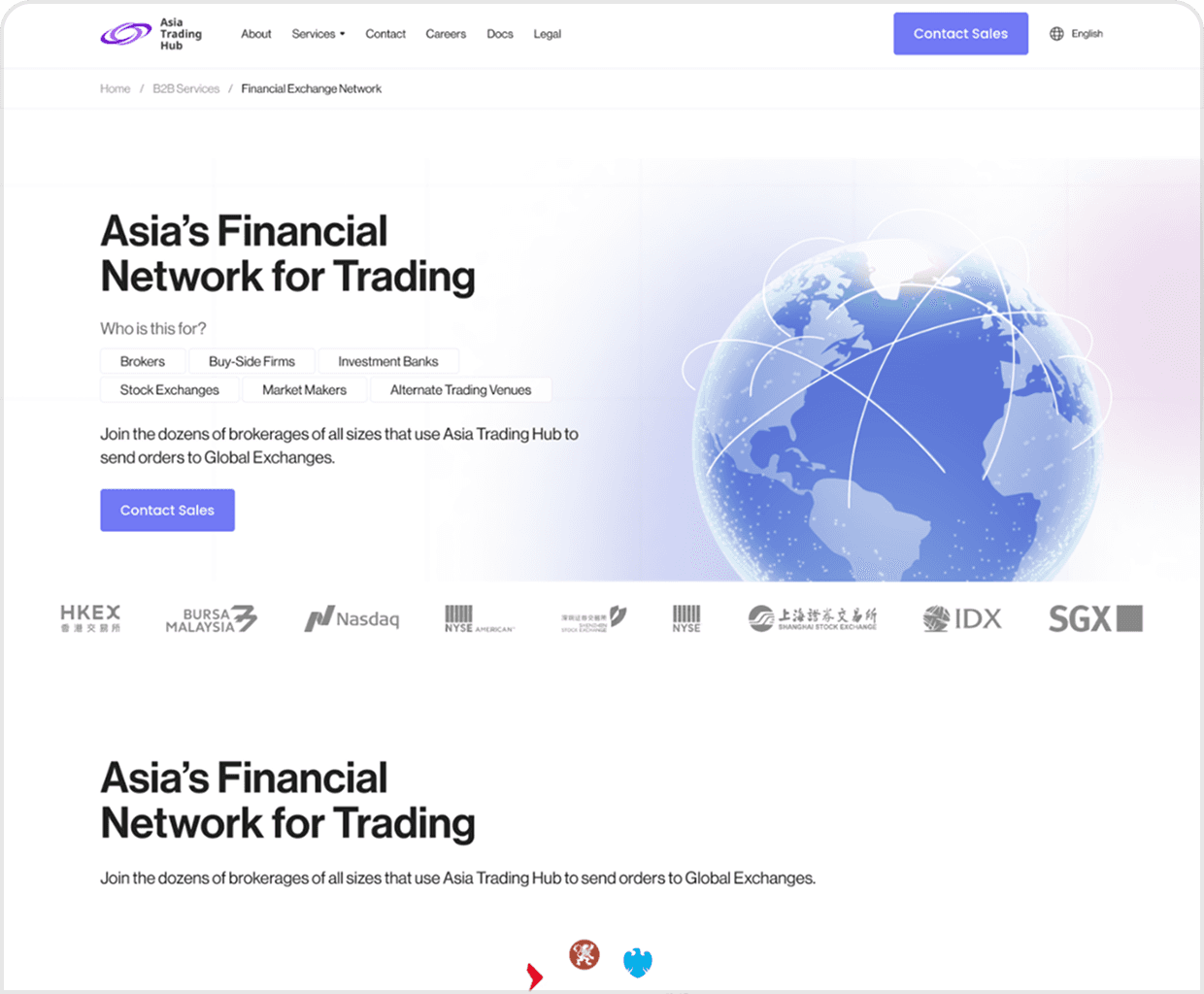 AsiaTradingHub Web Design